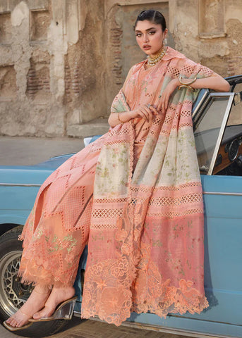SAIRA SHAKIRA BLOOM UNSTITCHED LAWN’26 | AMBRE 1B