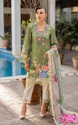 ASIFA NABEEL UNSTITCHED LAWN’24 | MEYNA