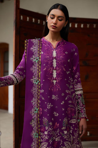 ELAN UNSTITCHED LAWN’24 | QISTINA