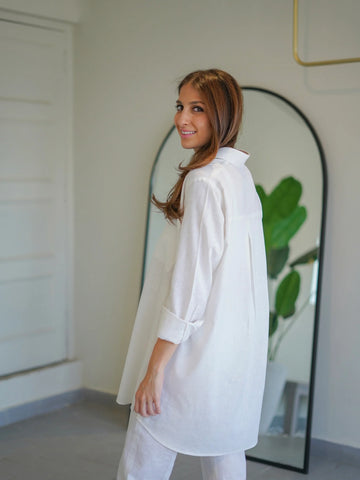 Sak | Collared Linen Set
