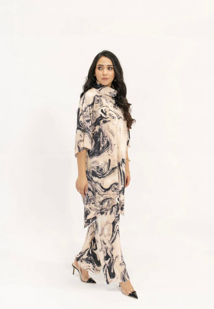 Hassal | Yasmin Beige Marble Set