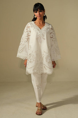 FARIDA HASAN ‘DHOOP LUXE PRET’26 | IVORY ROSE