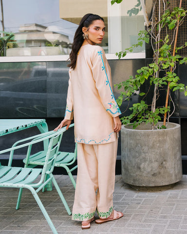 MEHREEN HAMZA TABANI ‘SOFT CHAOS LUXE PRET’26 | CREME