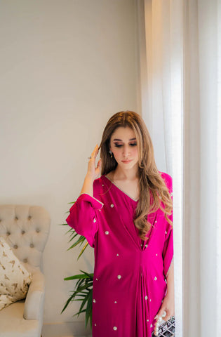 SAMMY K - CREPE KAFTAN