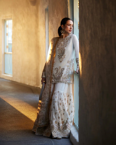 FAIZA SAQLAIN - LILIANA LUXURY LAWN’24 | MIRHANA