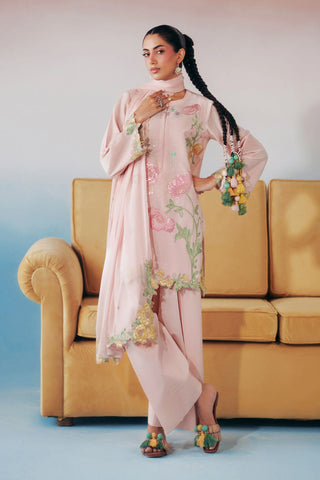MARIA B ‘DESI SUMMER PIE’26 | PF26-20-Light Pink