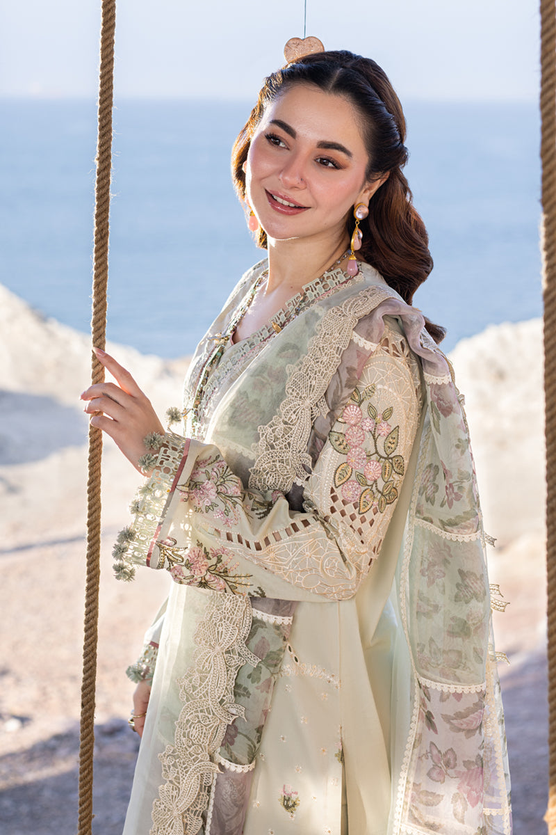 Qalamkar Unstitched | Rania