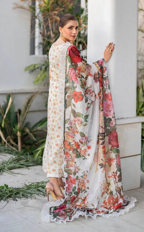 ASIFA NABEEL UNSTITCHED LAWN’24 | GULNAR