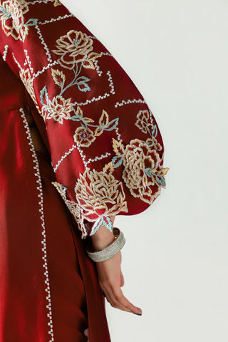 ZEBANDZEESHAN ‘HOW SO WOW LUXURY PRET’26 | CHERRY