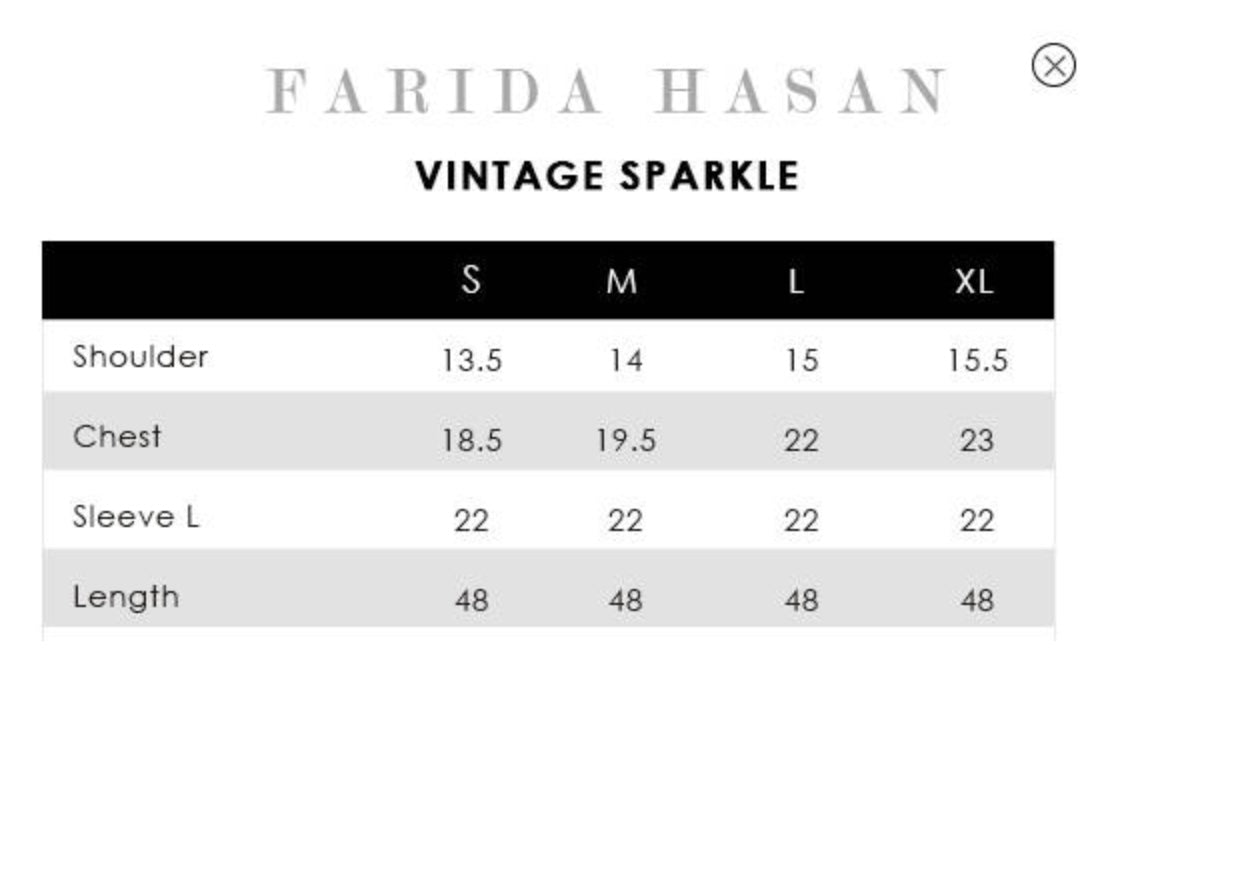 Farida Hasan | Vintage Sparkle