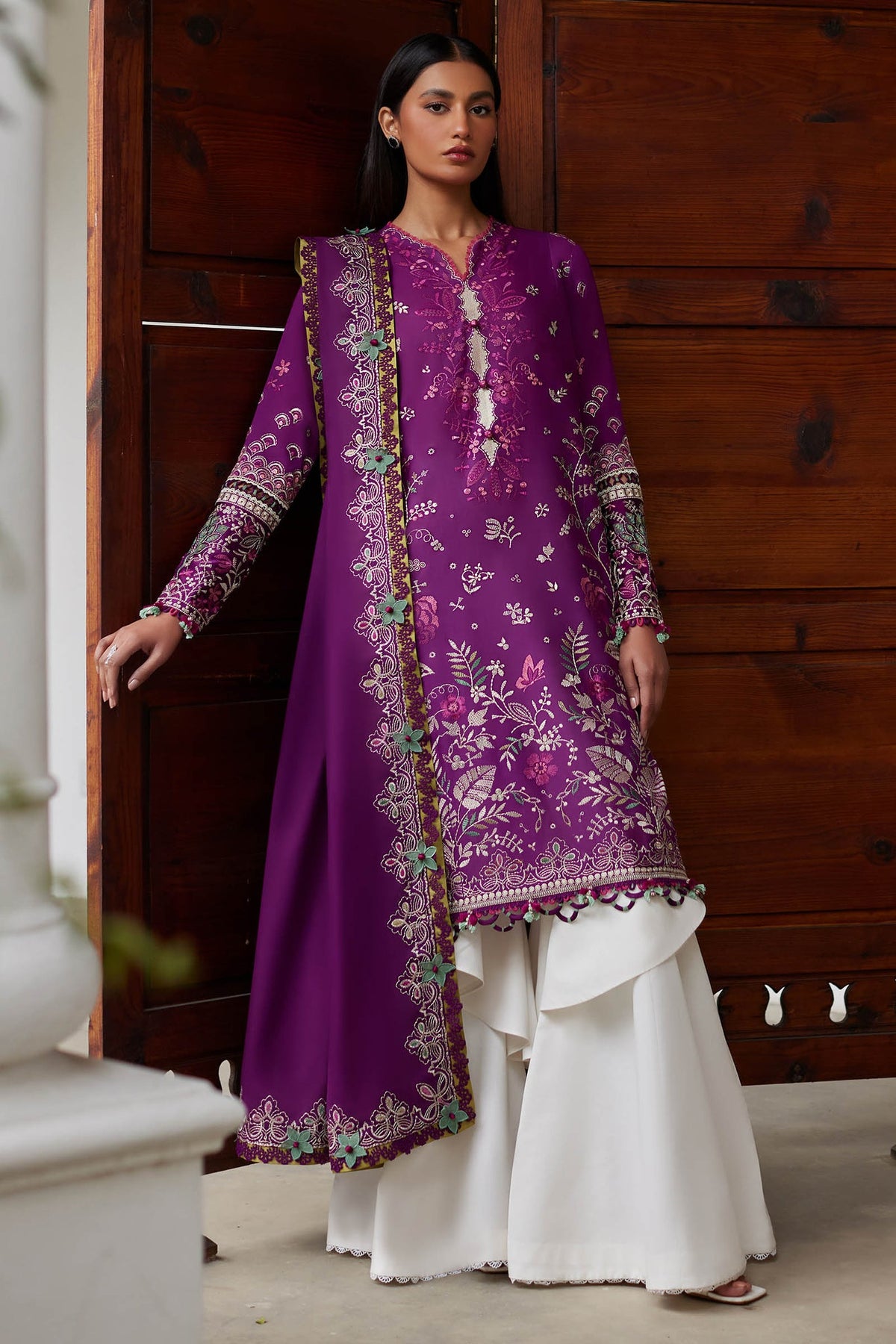 ELAN UNSTITCHED LAWN’24 | QISTINA
