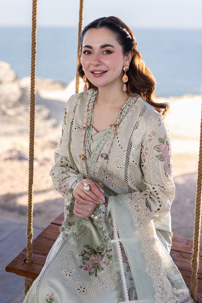 Qalamkar Unstitched | Rania
