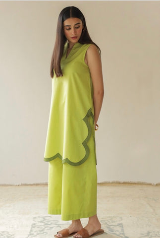 DYOT MONSOON’24 | PICKLE GREEN OUTFIT