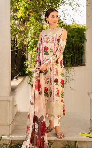 ASIFA NABEEL UNSTITCHED LAWN’24 | GULABO