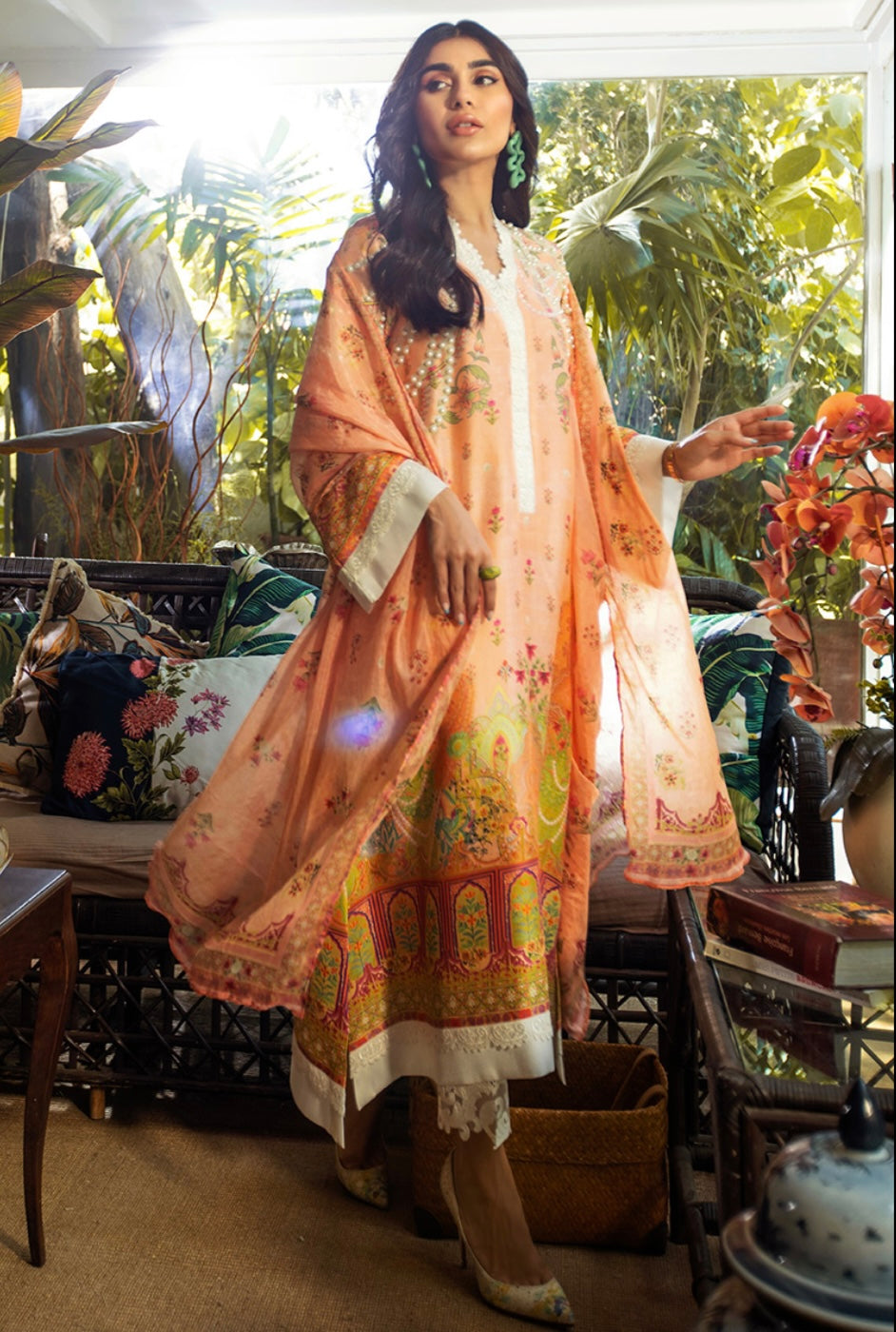 ANSAB JAHANGIR LUXE SILK PRET | BREEZE