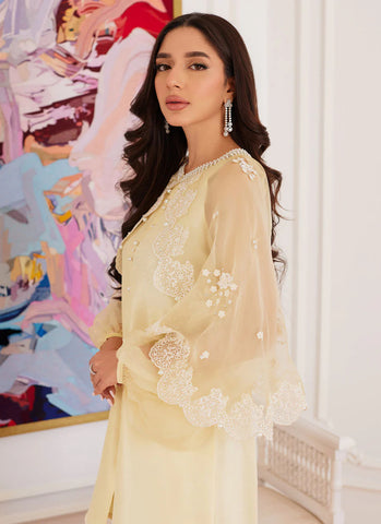 FARAH TALIB AZIZ LUXE PRET’24 | ESMERALDA PASTEL YELLOW