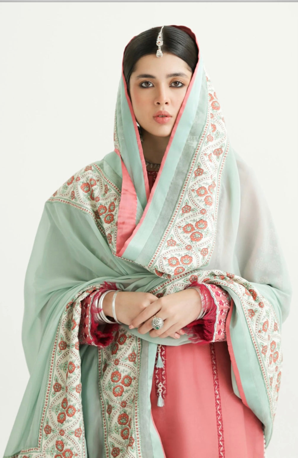 ZARA SHAHJAHAN UNSTITCHED LAWN’24 | SANDAL 10B