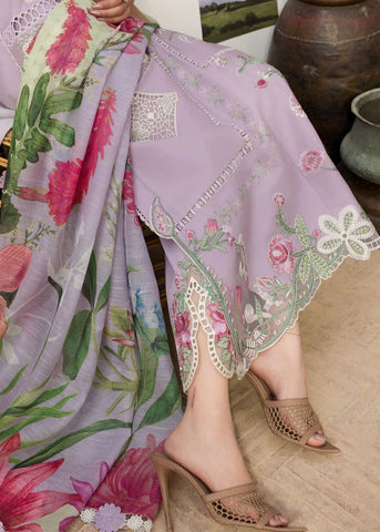 SAIRA SHAKIRA BLOOM UNSTITCHED LAWN’26 | IRIS 1B