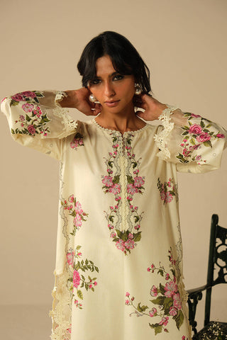 FARIDA HASAN BLOOM EDIT VOL 2 MID SUMMER’26 | LEMON ROSE WITH PANTS
