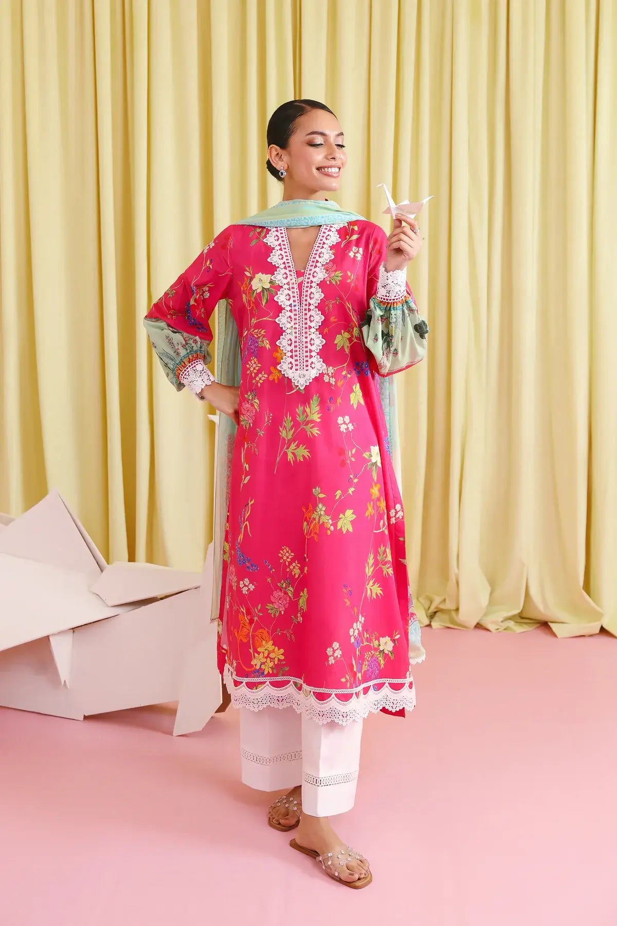 AMMARA KHAN LAWN PRET’26 | SWEET BERRY