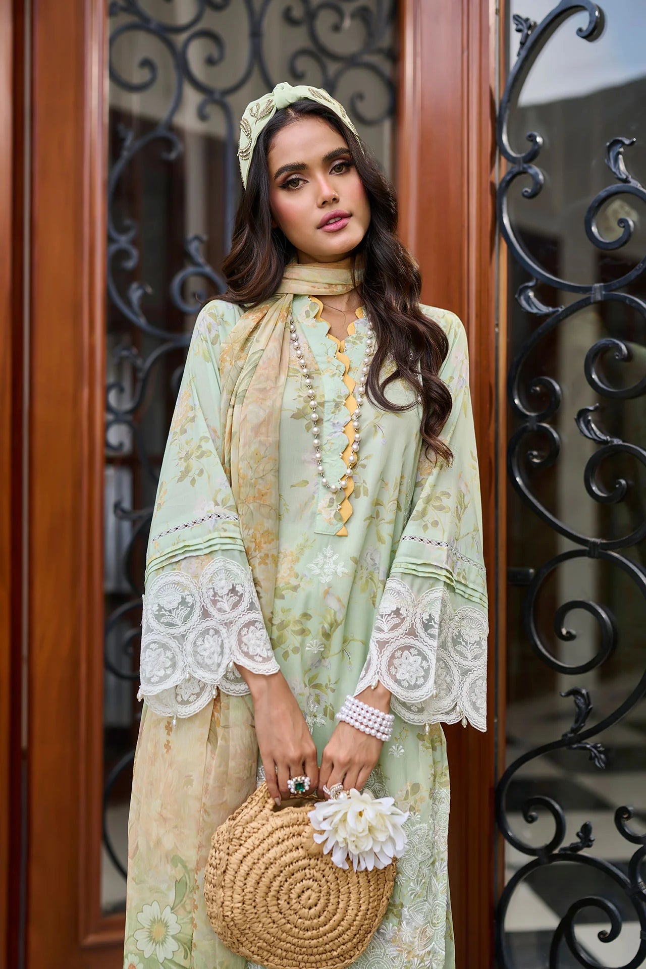 DHANAK PREMIUM LAWN’24 | MINT GREEN