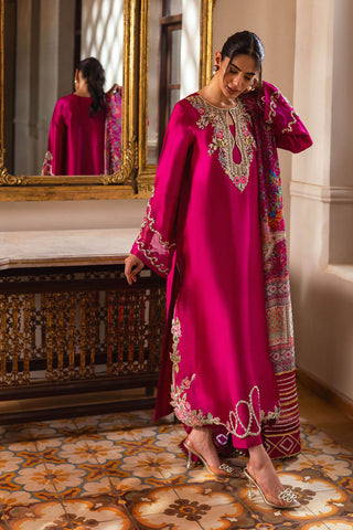ANNUS ABRAR LEAH LUXURY PRET’26 -| MAHVEEN SHIRT & PANTS