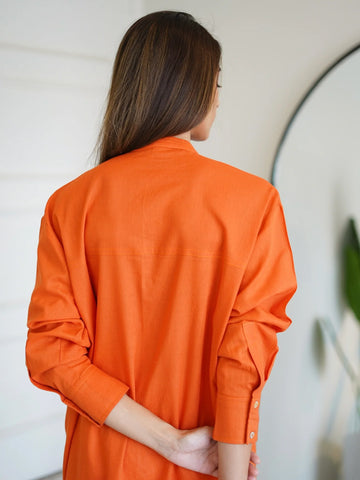 Sak | Oversized Linen Shirt