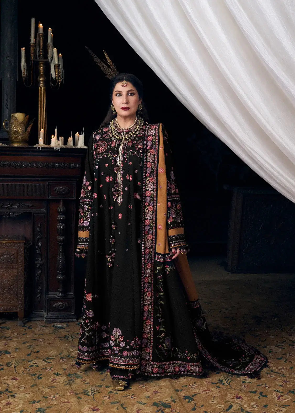 HUSSAIN REHAR ‘KOT RADHA KISHAN- KARANDI UNSTITCHED’26 | JAHANARA