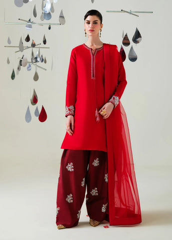 WANIYA BY MEHRAZAM ‘SOLENE LUXURY PRET’26 | ROUX