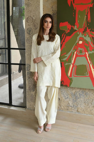 LA PRET EMBROIDERED PRET'26 | SAFINA SET