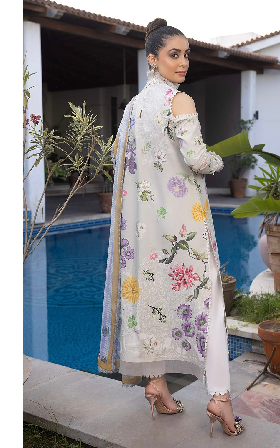 ASIFA NABEEL UNSTITCHED LAWN’24 | SARMAYI