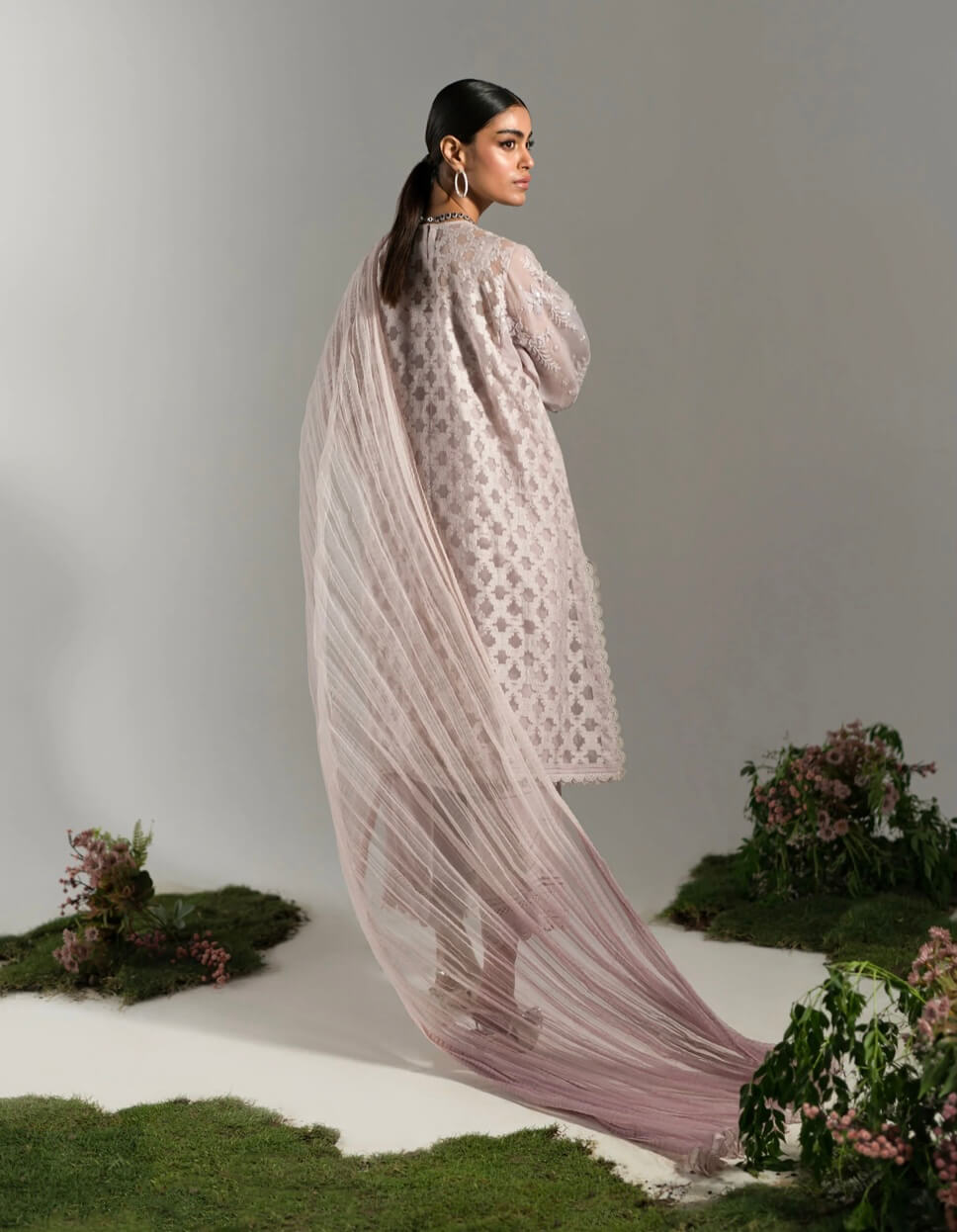 AMMARA KHAN LILY’24 | LILAC DUSK EMBROIDERED SET