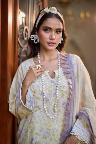 DHANAK PREMIUM LAWN’24 | LEMON YELLOW