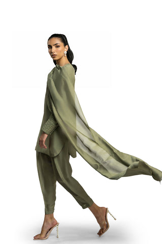 AYESHA SOMAYA RTW'26 | FOREST GREEN