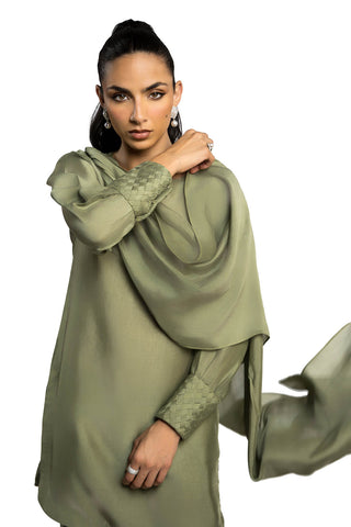 AYESHA SOMAYA RTW'26 | FOREST GREEN