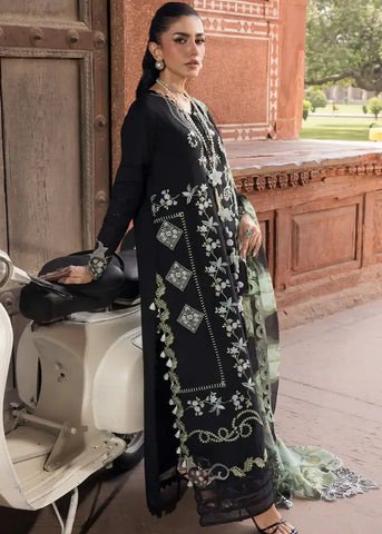 SAIRA SHAKIRA BLOOM UNSTITCHED LAWN’26 | ELISE 1A