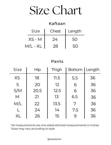 SAK | WHITE OG KAFTAN SET