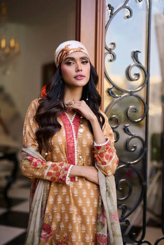 DHANAK PREMIUM LAWN’24 | MUSTARD