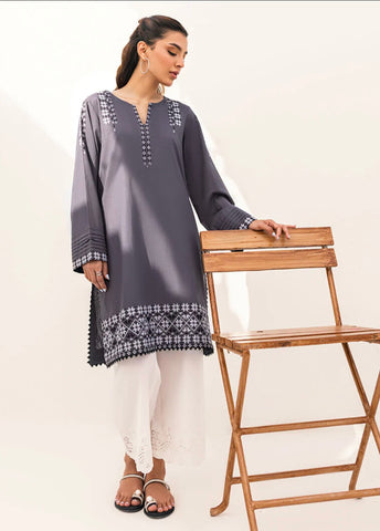 IMAGE CASUAL PRET | CHARCOAL GREY KURTA