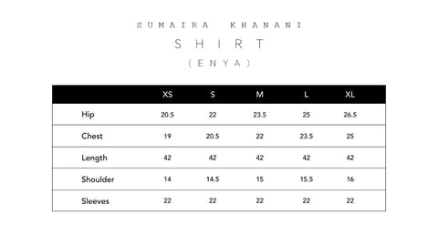 SAE BY SUMAIRA KHANANI ‘SUMMER LUXE’26 | ENYA