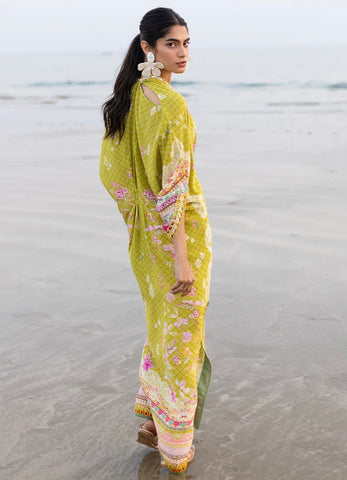 FARAH TALIB AZIZ LUXE SILK PRET’24 | MILLIE KIWI KAFTAN