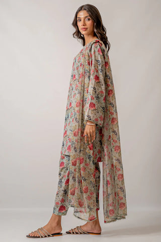 WEAR EGO UNSTITCHED LAWN’24 | JOURNEY 3PC