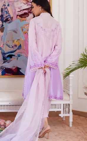 FARAH TALIB AZIZ LUXE PRET’24 | LAVINIA OMBRÉ EMBROIDERED SET