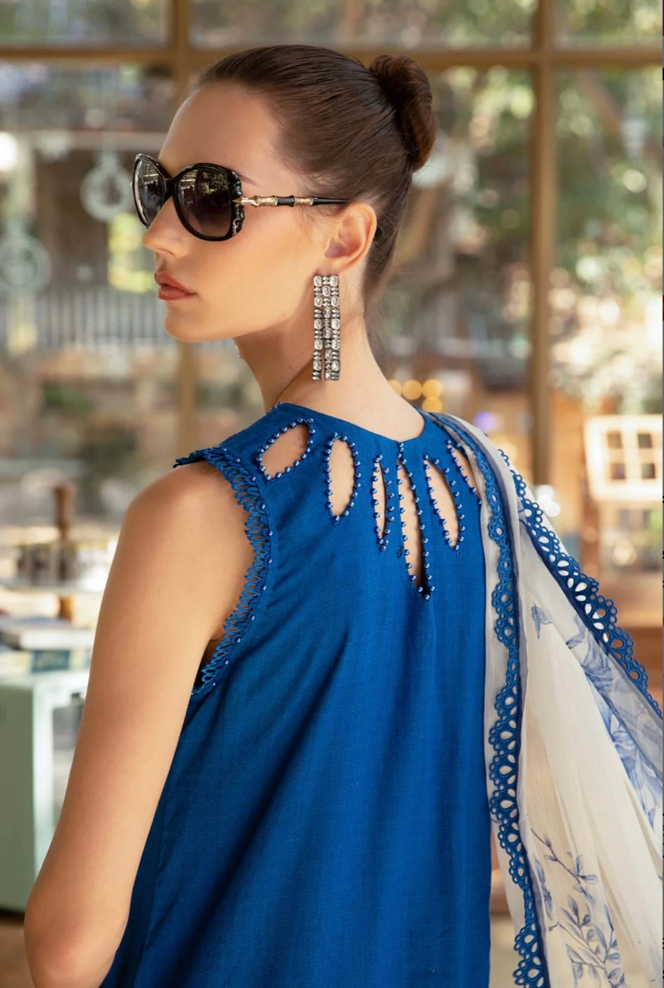 MARIA B LAWN UNSTITCHED | US-4B