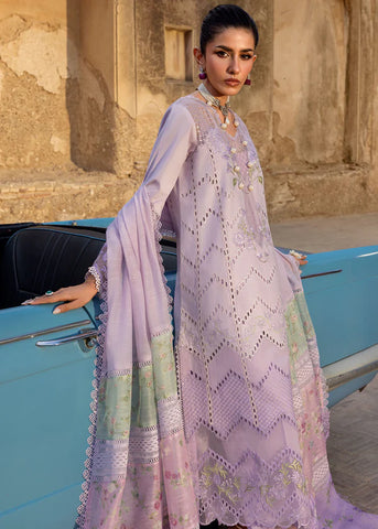 SAIRA SHAKIRA BLOOM UNSTITCHED LAWN’26 | AMBRE 1A