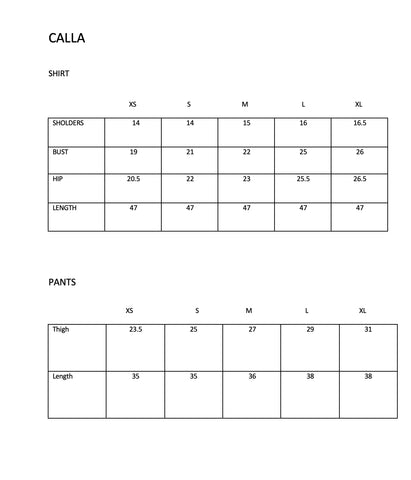 SOLIDS | CALLA