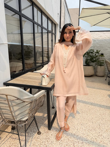 SAK ‘FOREVER NEUTRALS’26 | LIGHT PINK NINA SET
