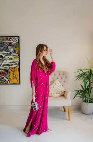 SAMMY K - CREPE KAFTAN