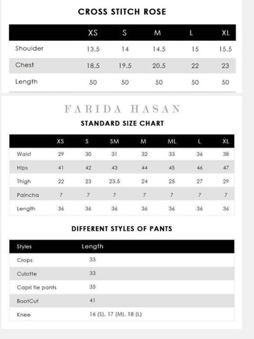 FARIDA HASAN BLOOM EDIT VOL 2 MID SUMMER’26 | CROSS STITCH ROSE