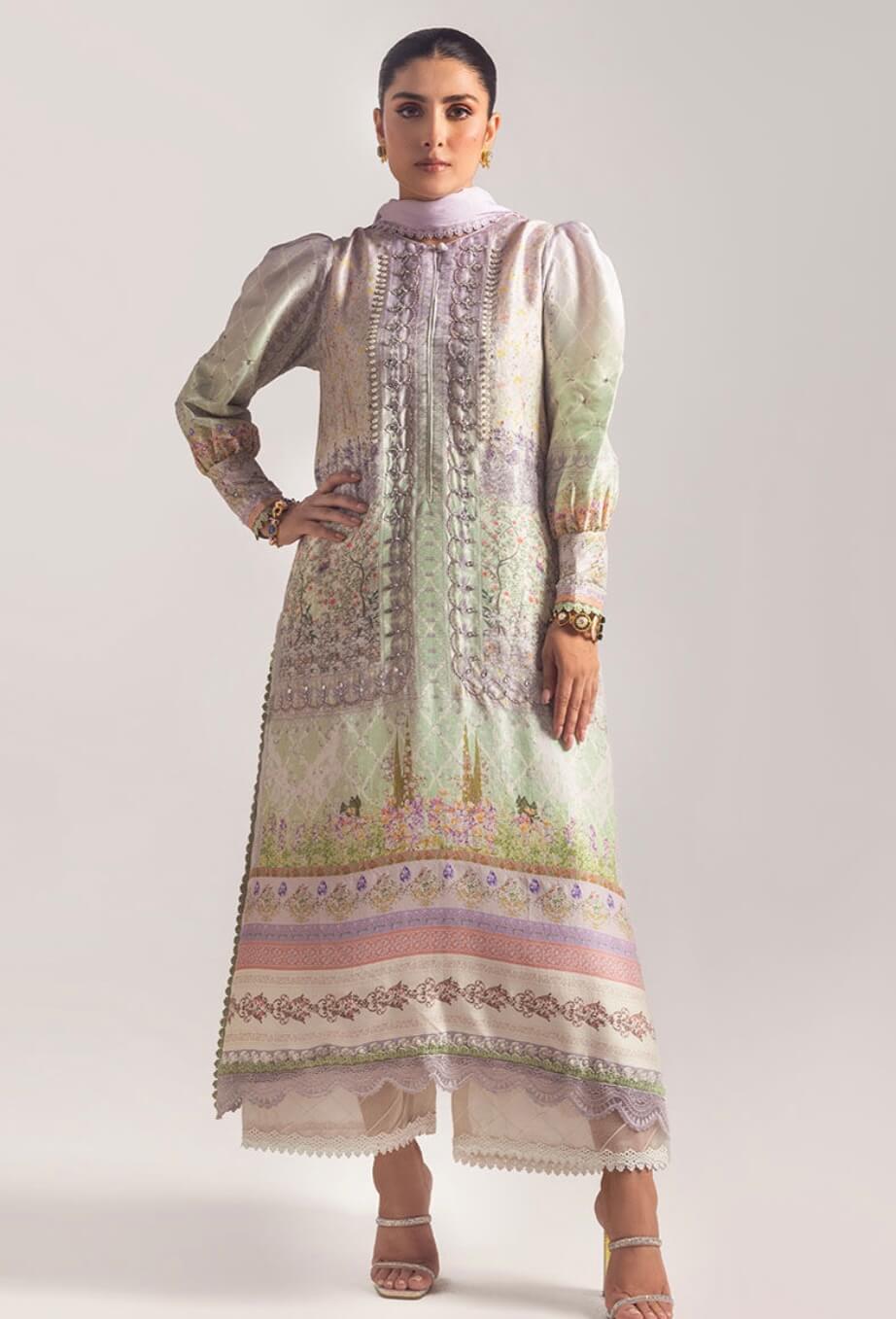 ANSAB JAHANGIR AYEZA LUXURY SILK’24 | PERLA